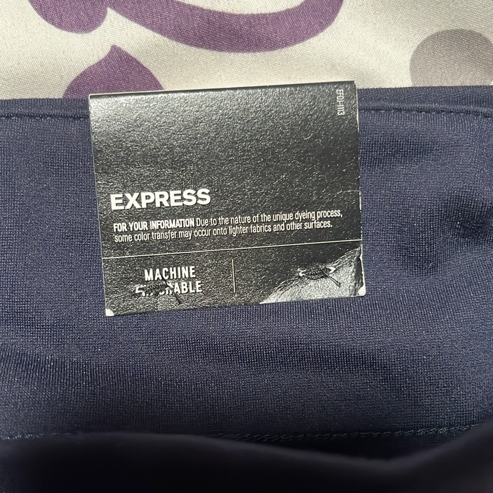 Express Columnist Ankle High Rise Pants - Picture 6 of 9